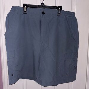 Reel Legends Blue Cargo Shorts